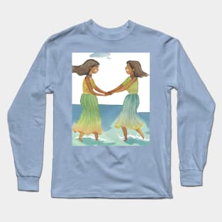 Fall in love in the abc islands Long Sleeve T-Shirt